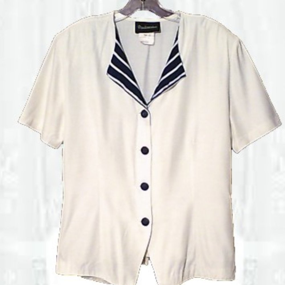 Pandemonium: Women's Tunic Button Down Top
